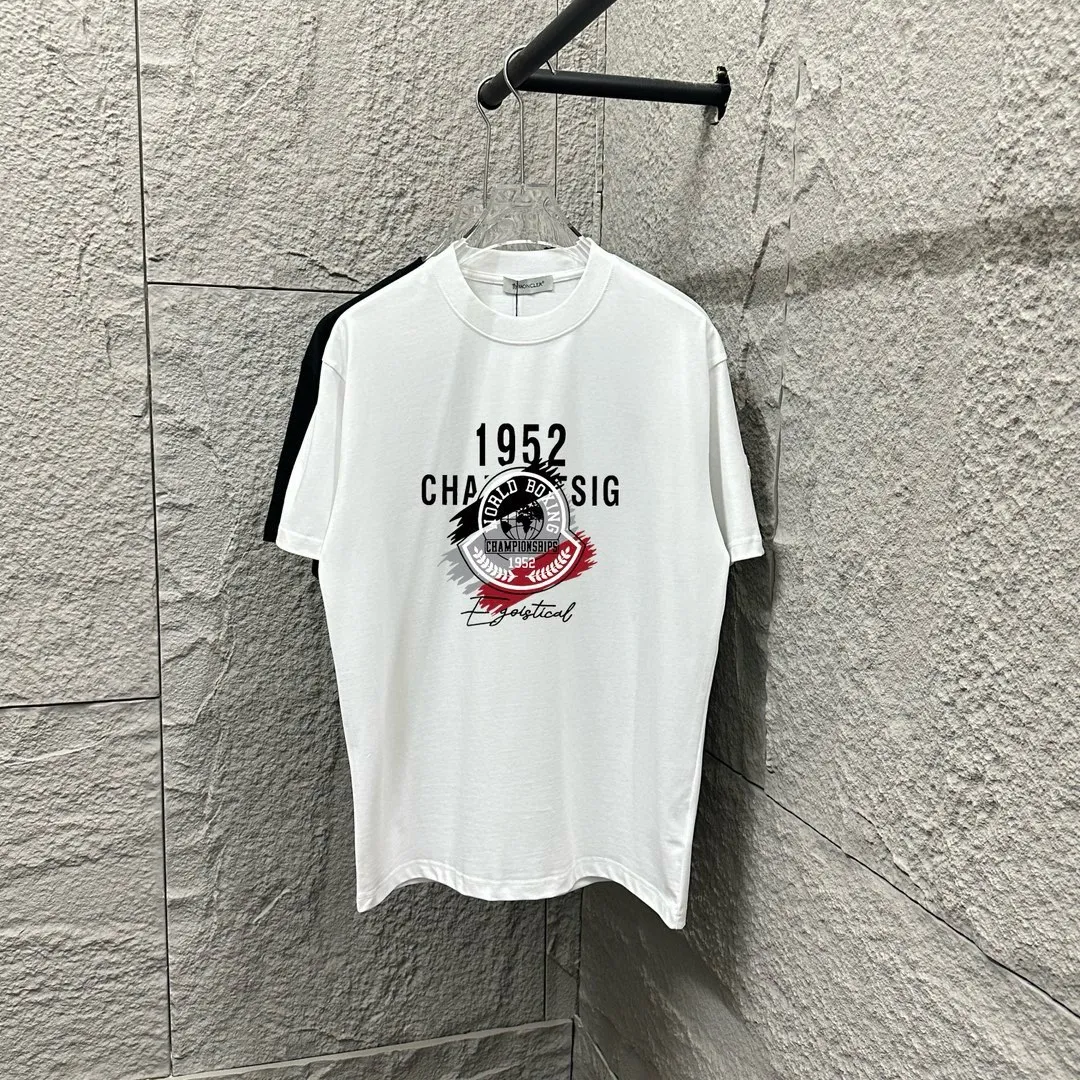 Moncle* *2025 New Arrival Classic Black White T Same Style Size： S （90-130 ） M （120-150 ） L （140-165 ） XL （160-180 ） XXL （180-210 ） ：Black White